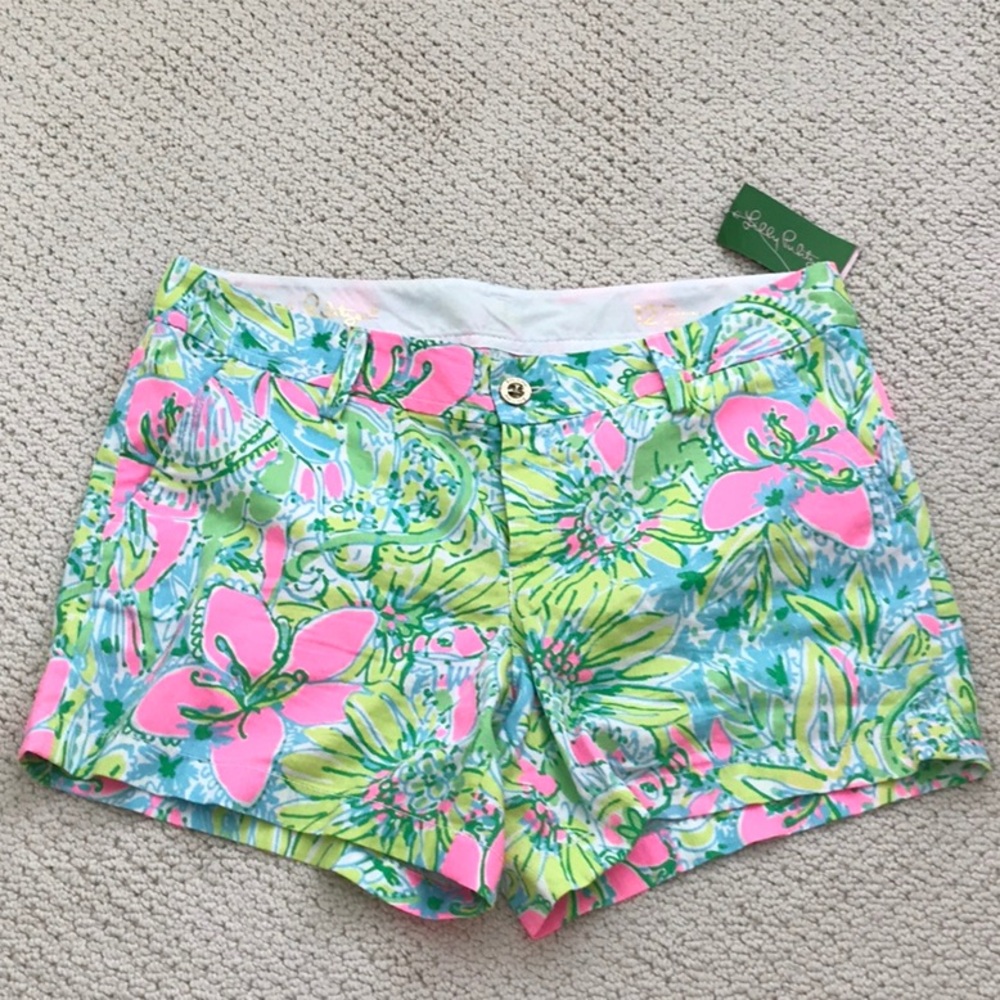Lilly Pulitzer Callahan shorts size 12
